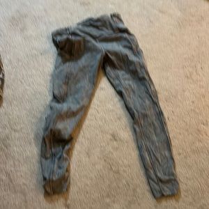 Lululemon distressed leggings